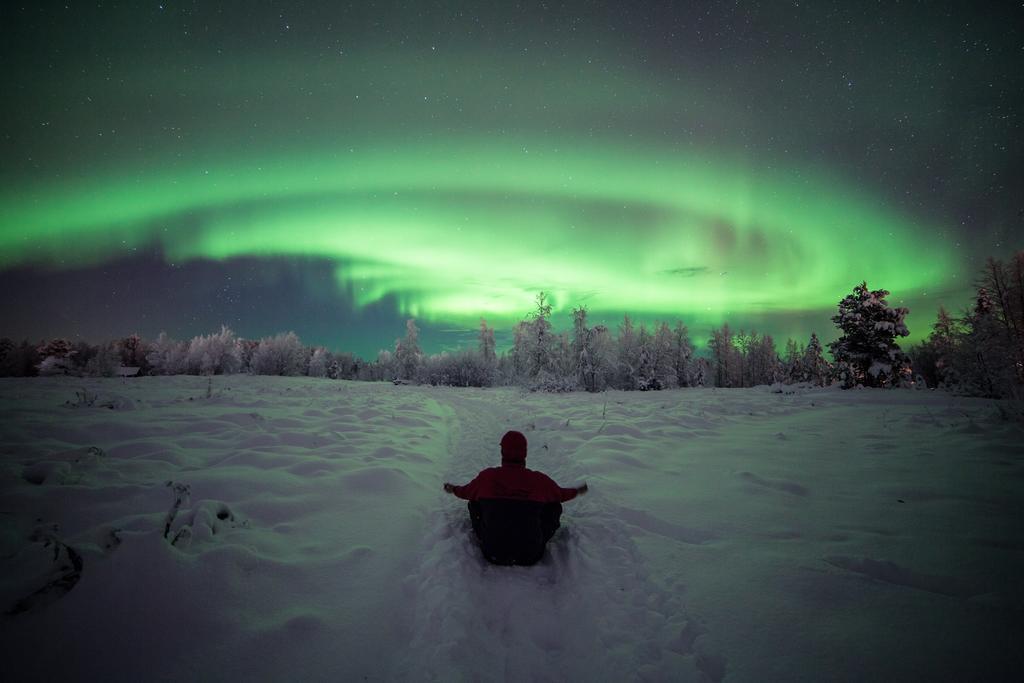 Lapland Northern Lights Hotel Ilveslinna Ranua Exterior photo